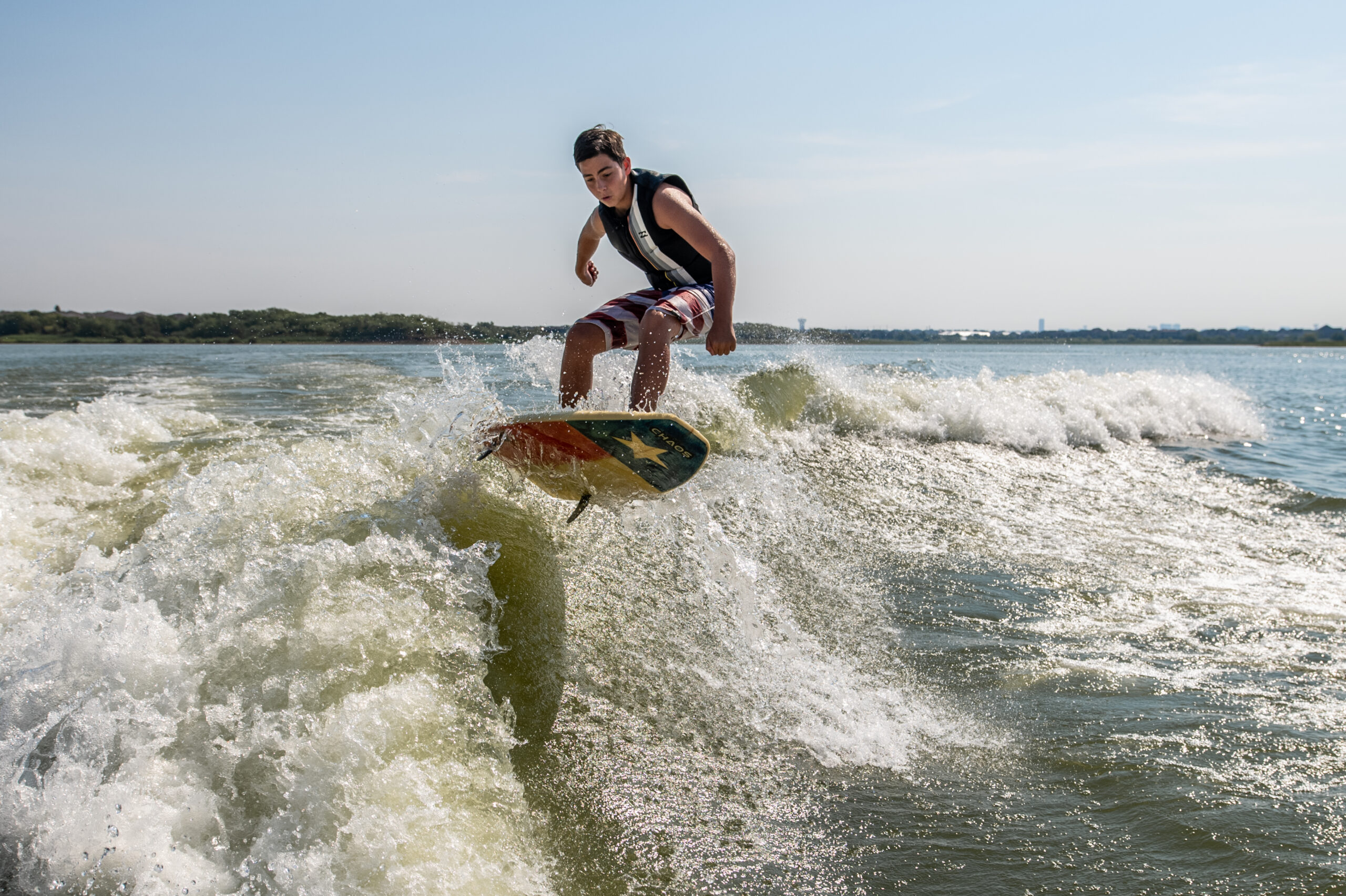 Surf The Lake Media Background